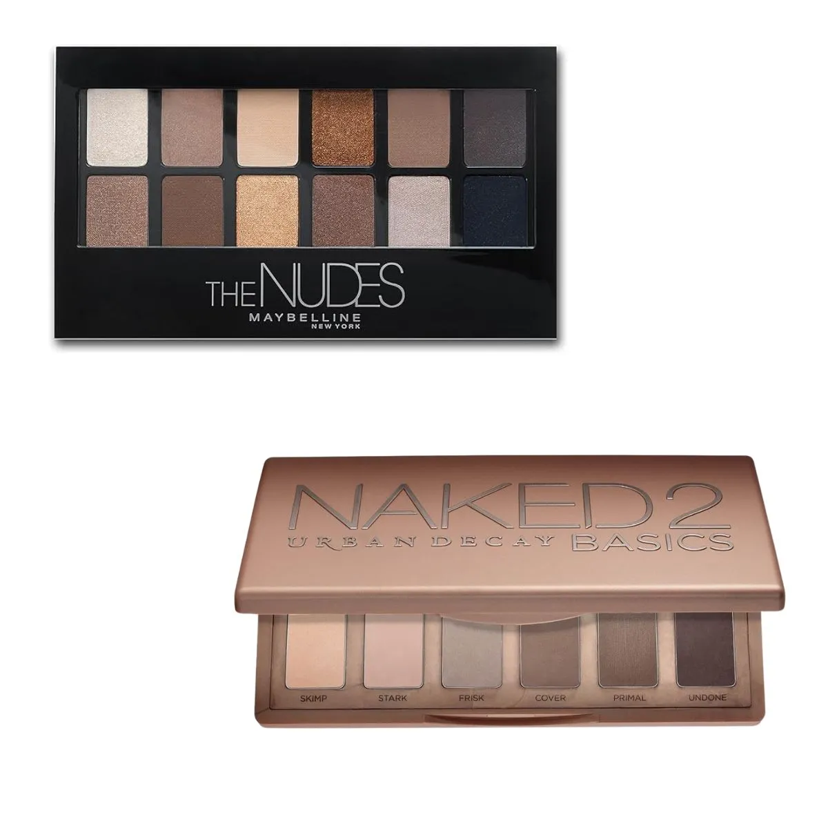 5. Mini Neutral Eyeshadow Palette – Maybelline The Nudes or Urban Decay Naked2 Basics